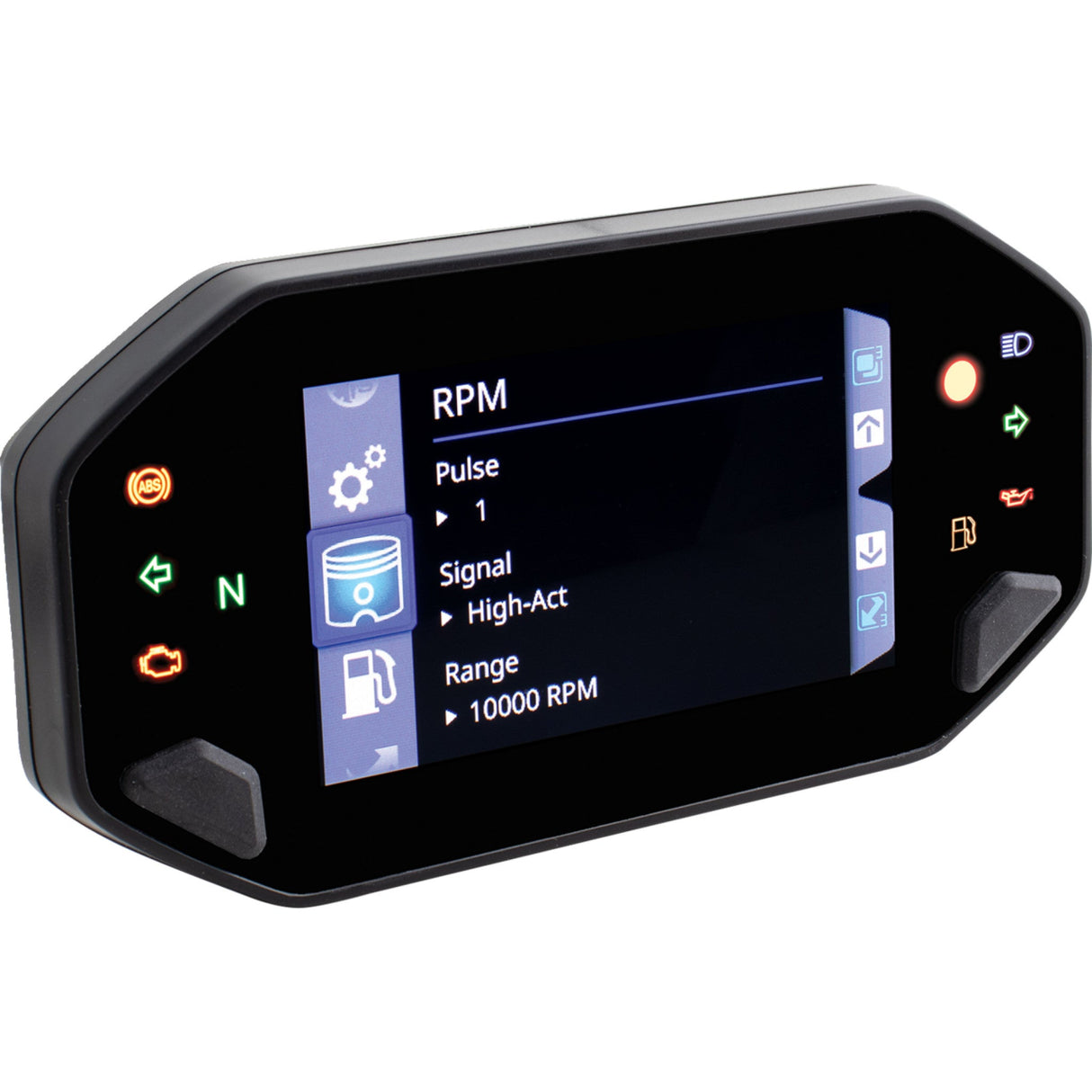 KOSO NORTH AMERICA 2210-0637 BA081010 RX-4 Multifunction Speedometer/Tachometer TFT Multifunction Meter - RX-4 - Universal