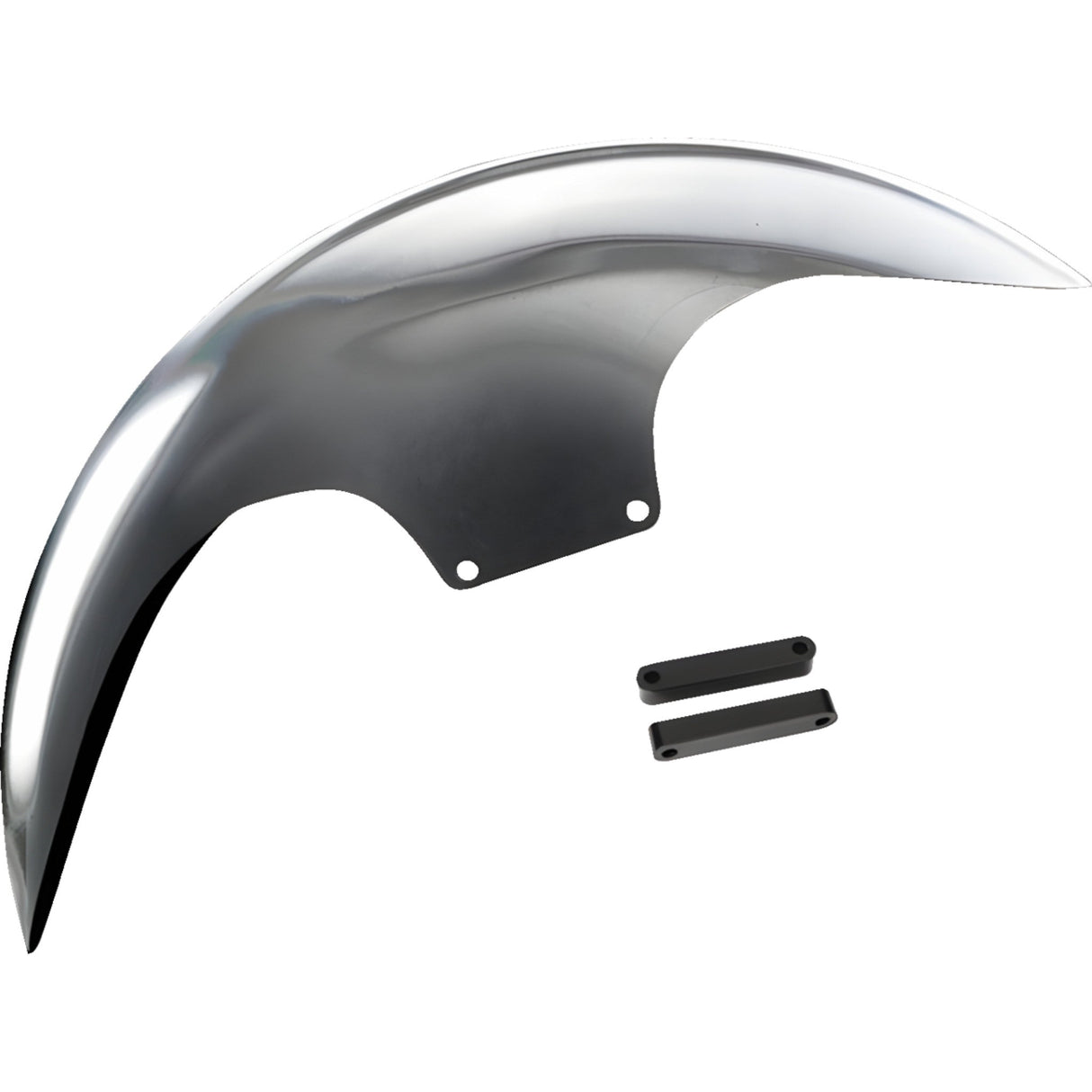 Paul Yaffe Bagger Nation Real Steel Cafe Front Fender 19" Wheel With Black Adapters - PYO:CAFÉ-OEM-23CVO-B For Harley Touring 2023-2024