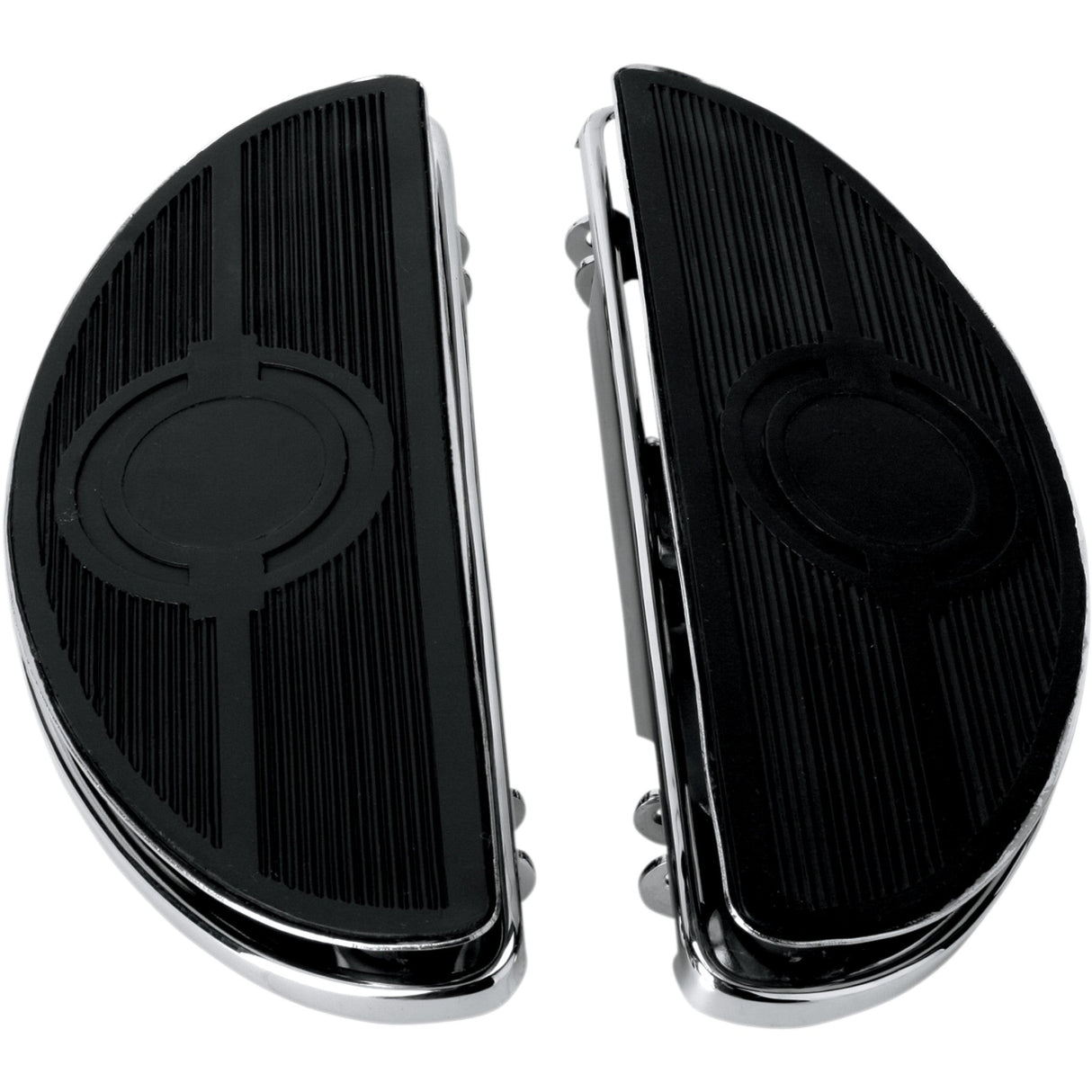 DRAG SPECIALTIES Vintage Half-moon Style Floorboards Floorboard - Vibration Inserts FL