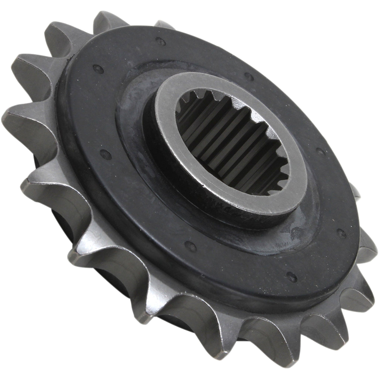 JT Sprockets Front Sprocket With Noise Dampener 17 Tooth - JTF704.17RB Aprilia Mille / 1000 Caponord / Mille Tuono / 1000 Tuono Factory 1998-2008