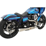 Bassani Xhaust Road Rage III 2-Into-1 Exhaust System - 1D1SS For Harley Dyna 1991-2017