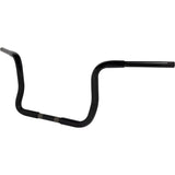 LA CHOPPERS 0601-6734 LA-7321-10BW Pre-Wired Ape Handlebar - Ape Hanger - 1-1/4" x 10" - Black