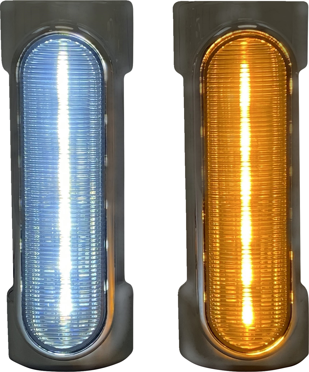 Dynamic Amber/White Engine Guard LEDS/Universal