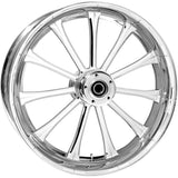RC Components Exile Wheel Exile Rear Single Disc With ABS Chrome 18x5.5 - 18550-9210A-122 For Harley Touring 2009-2024