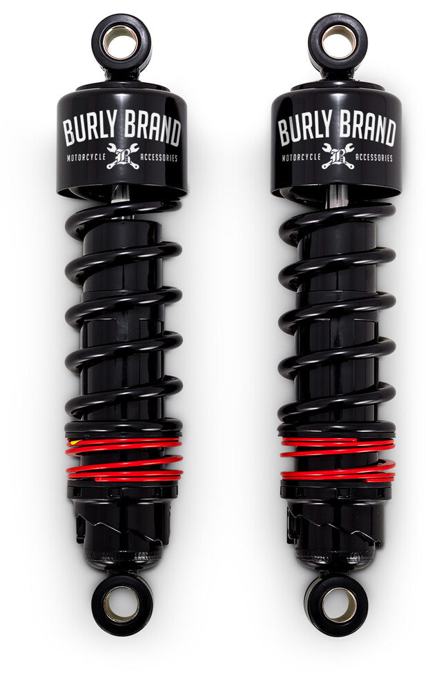 Burly Brand Slammer Plus Shocks 11.5" Black XL - B28-1205B For Harley Sportster 1988-2003 | Yamaha Watercraft 1998-2003