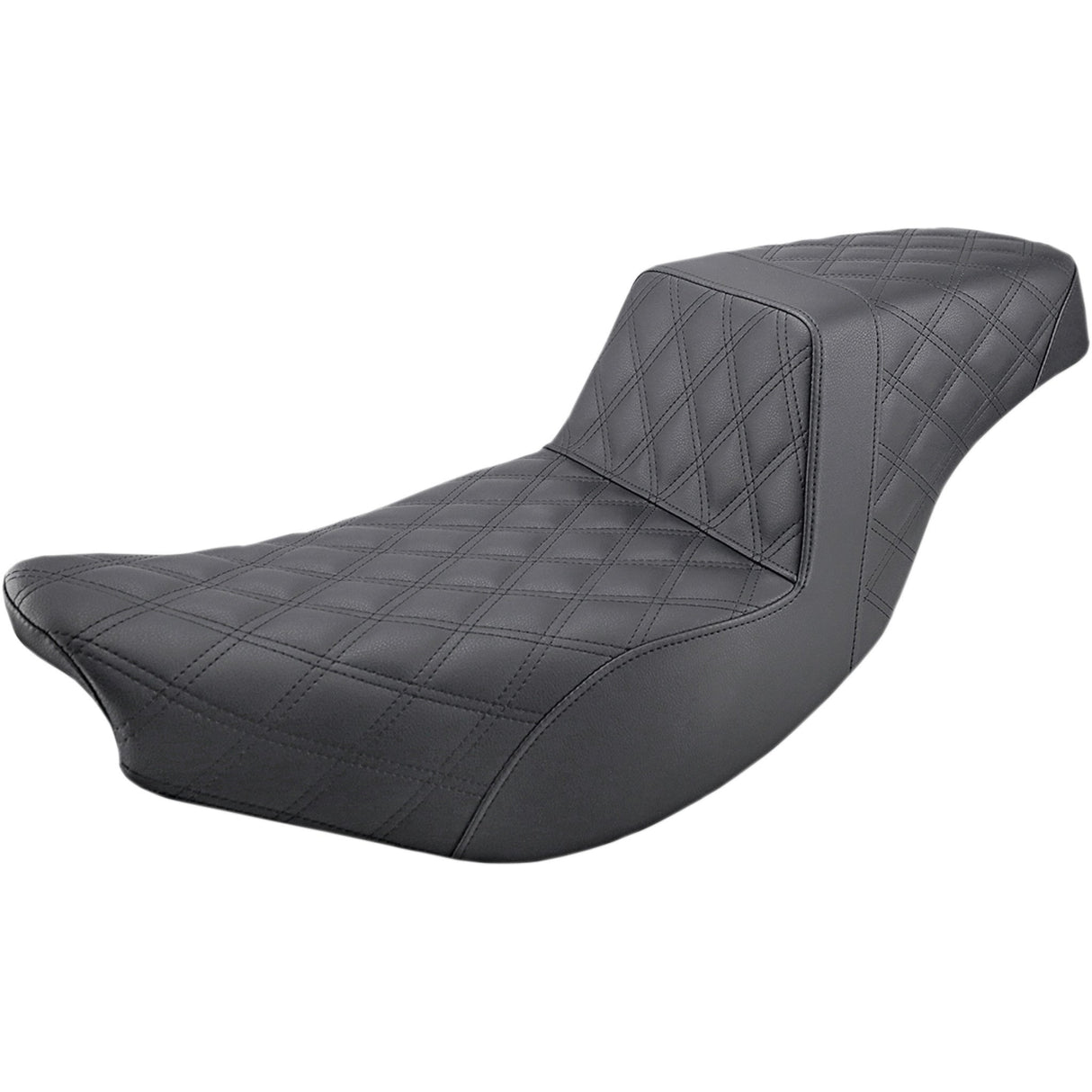 Saddlemen Step-Up Seat Full Lattice Stitch Black - I14-07-175 For Indian 2014-2025