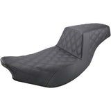 Saddlemen Step-Up Seat Full Lattice Stitch Black - I14-07-175 For Indian 2014-2025