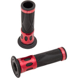 PRO GRIP 0630-1073 728RDOE 728 Superbike Grips Grips - 728 - Open Ends - Red