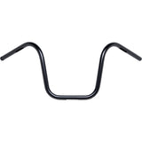 BILTWELL 0601-5643 6004-2017 1" Handlebar w/ TBW Plugs ape hanger - black