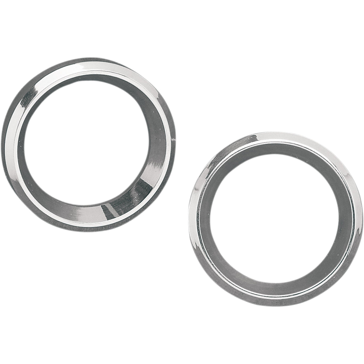 DRAG SPECIALTIES 2202-0061 Instrument Gauge Bezel chrome - 2" diameter