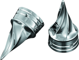 Kuryakyn 1219 Twisted Axle Caps Chrome