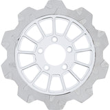 LYNDALL RACING BRAKES LLC 1710-4484 2002-2035 Crown Cut Brake Rotor 13 Spoke Brake Rotor - Rear - 11.5"