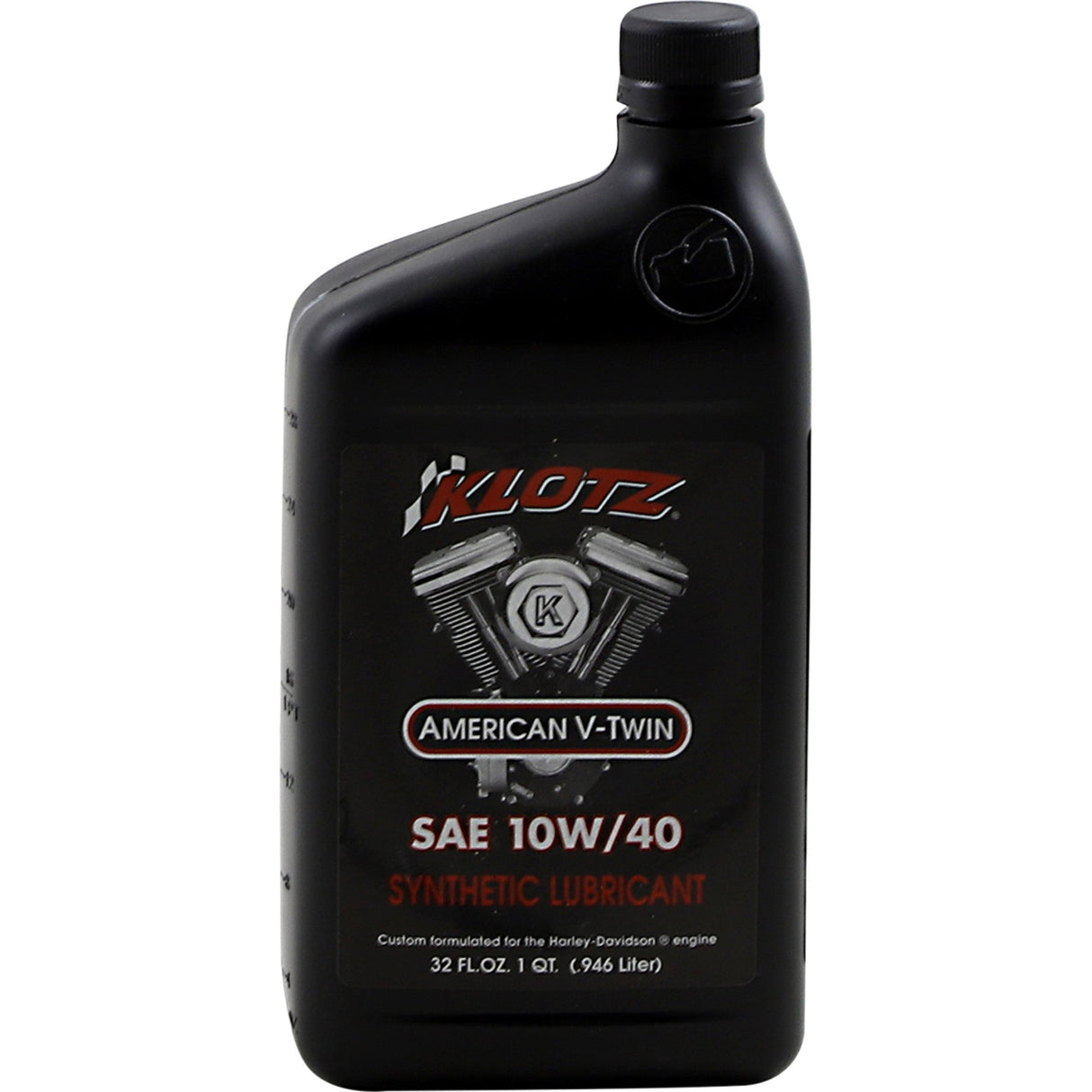 KLOTZ OIL KH-1040 KH-1040 American V-Twin Synthetic Engine Oil V-Twin Synthetic Engine Oil - 10W-40 - 1 U.S. quart