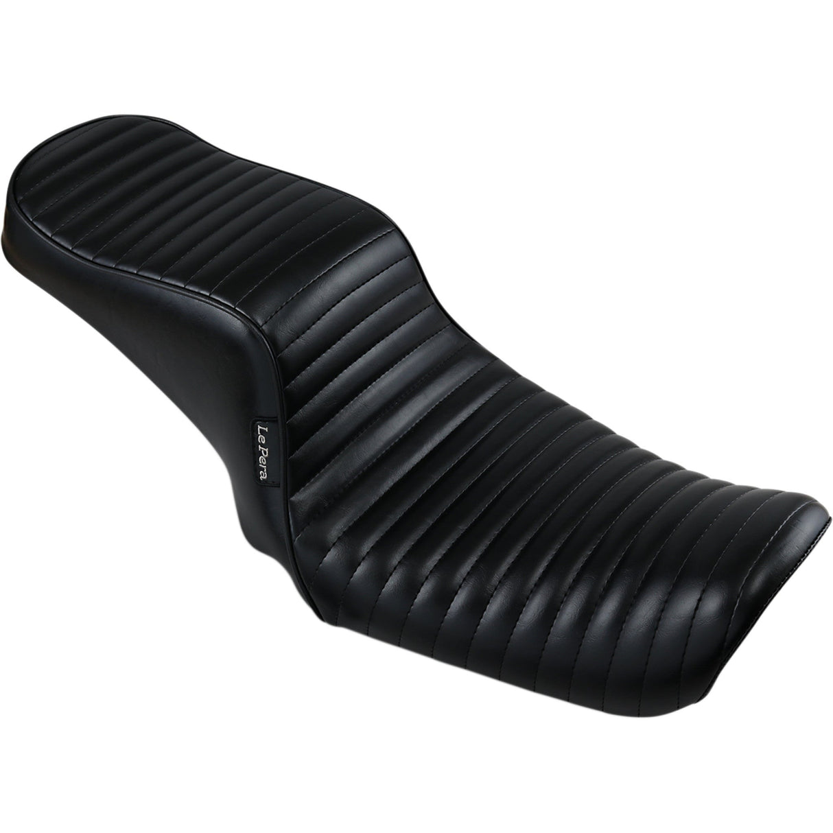 LE PERA 0803-0617 LK-021PT Cherokee Seat - Pleated - Black - FL/FX '06-'17