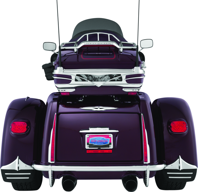 Kuryakyn Trunk Latch Keyhole Accent For Trikes Chrome - 7215 For Harley Touring 2009-2025