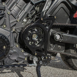 Joker Machine Pulley Cover Black Scout - 30-800-1 For Indian Scout 2015-2025