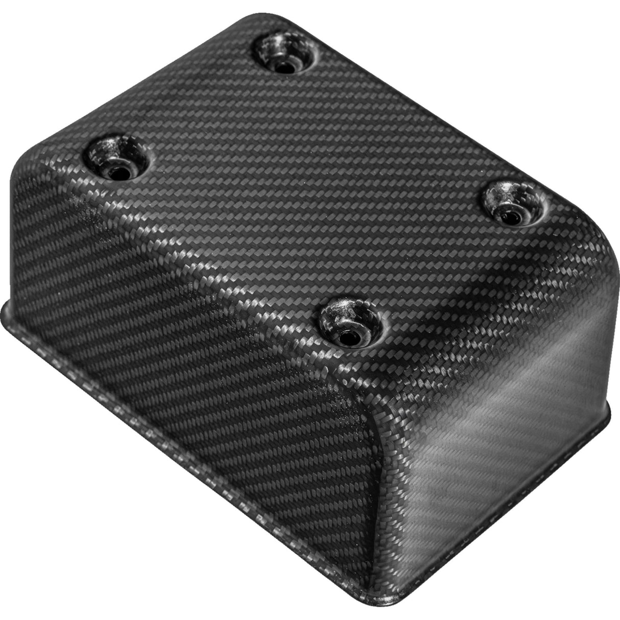 Saddlemen Fuse Box Cover Carbon Fiber Matte Black - CF-899-04-003M For Harley Dyna 1999-2003