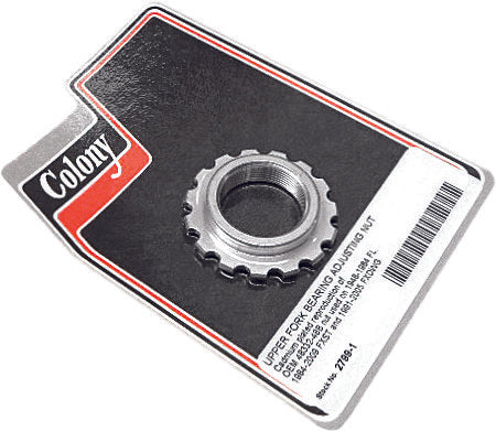Colony Machine Upper Fork Bearing ADJ Kit Fxst Fxdwg - 2799-1 For Harley Softail / Dyna 1984-2009