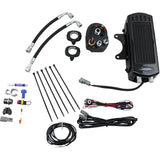 ULTRACOOL 0713-0164 SMS-1G Oil Cooler Kit side mount - gloss black - softail