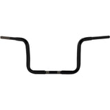 LA CHOPPERS 0601-6734 LA-7321-10BW Pre-Wired Ape Handlebar - Ape Hanger - 1-1/4" x 10" - Black