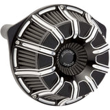 Arlen Ness Inverted Series Air Cleaner Kit — 10 Gauge Black - 18-947 For Harley Motorcycles 2017-2025