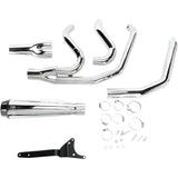 Bassani Xhaust Road Rage 2-Into-1 Exhaust System - 1FXR2 For Harley 1987-1994