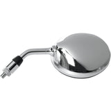 EMGO 0640-0071 20-35210 OEM-Style Replacement Mirror Mirror - Side View - Round - Chrome - Left/Right