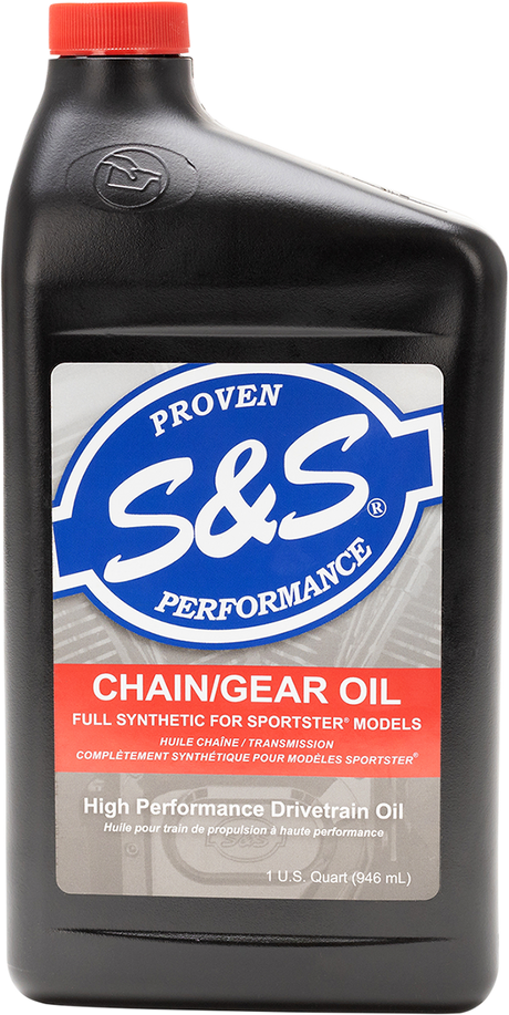High Performance Full-Synthetic Sportster Chain/Gear Oil