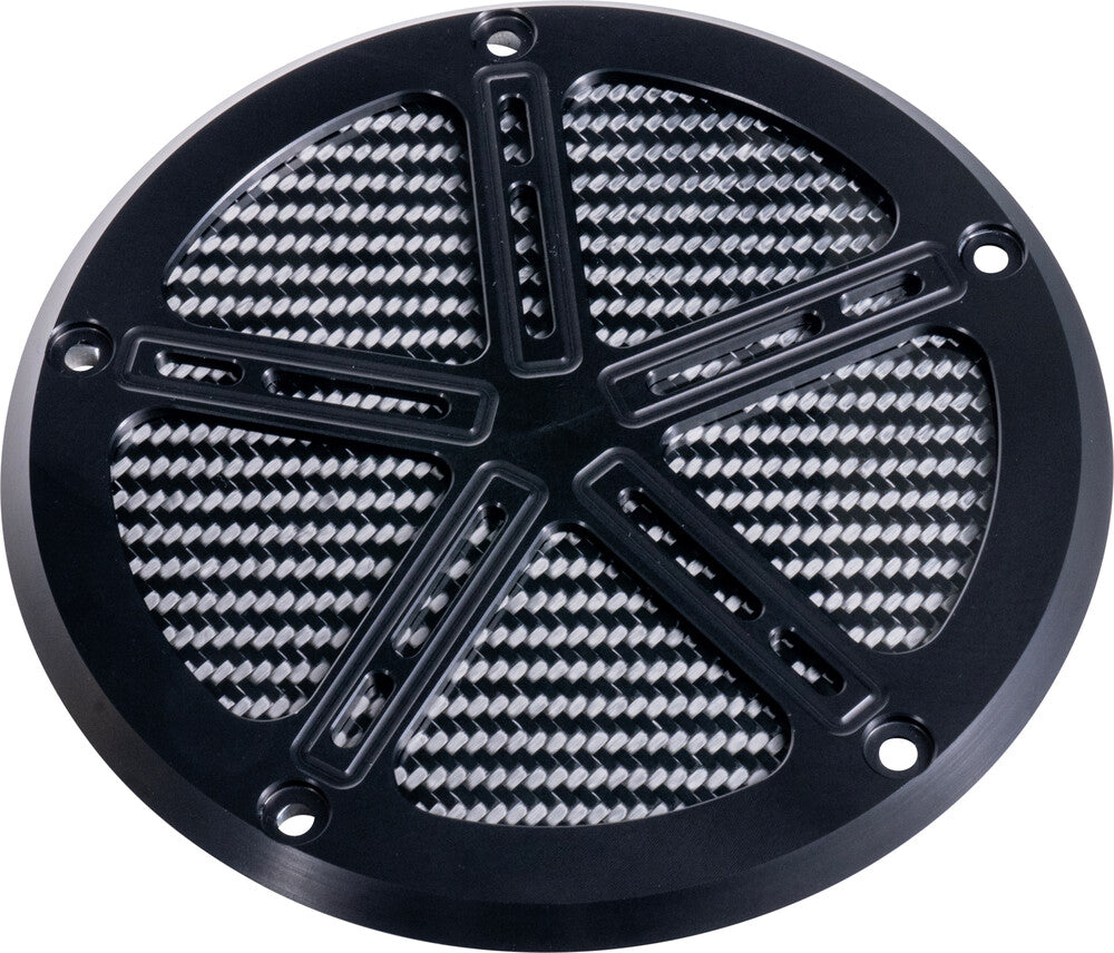 Hofmann Designs M8 Softail Derby Cover Black - HDB1039B For Harley Softail 2018-2024