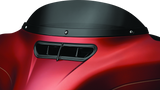 Kuryakyn 1389 Smooth Windshield Trim 14-Up Touring Gloss Black