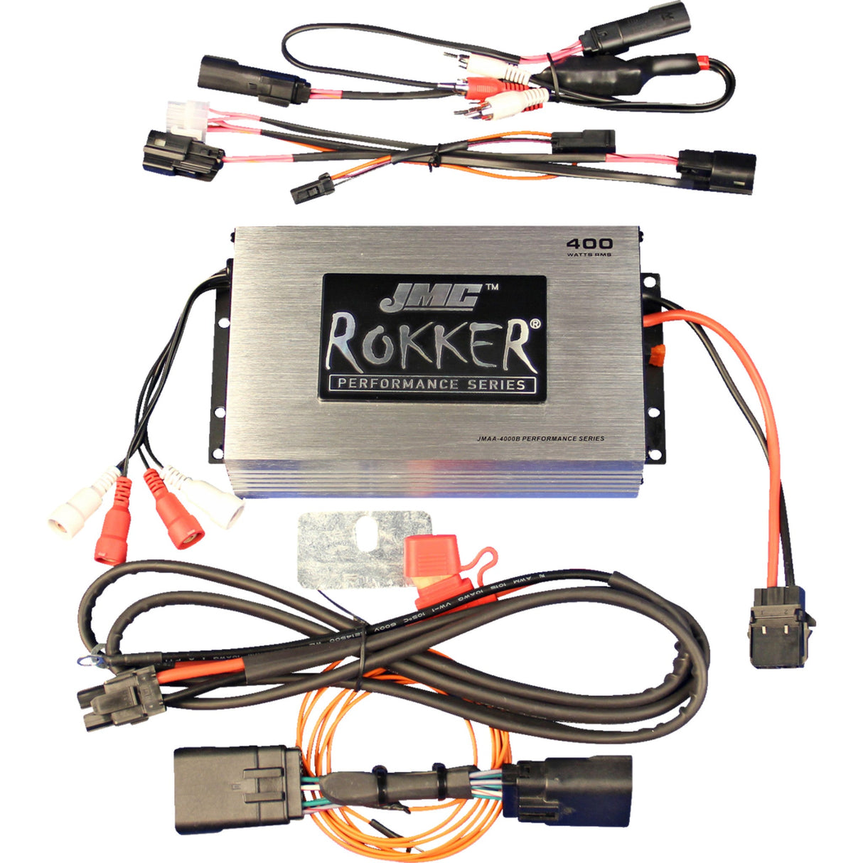 J & M Amplifier Kit 4-Channel - JMA6-1000HD24-SG For Harley Street Glide 2024-2026