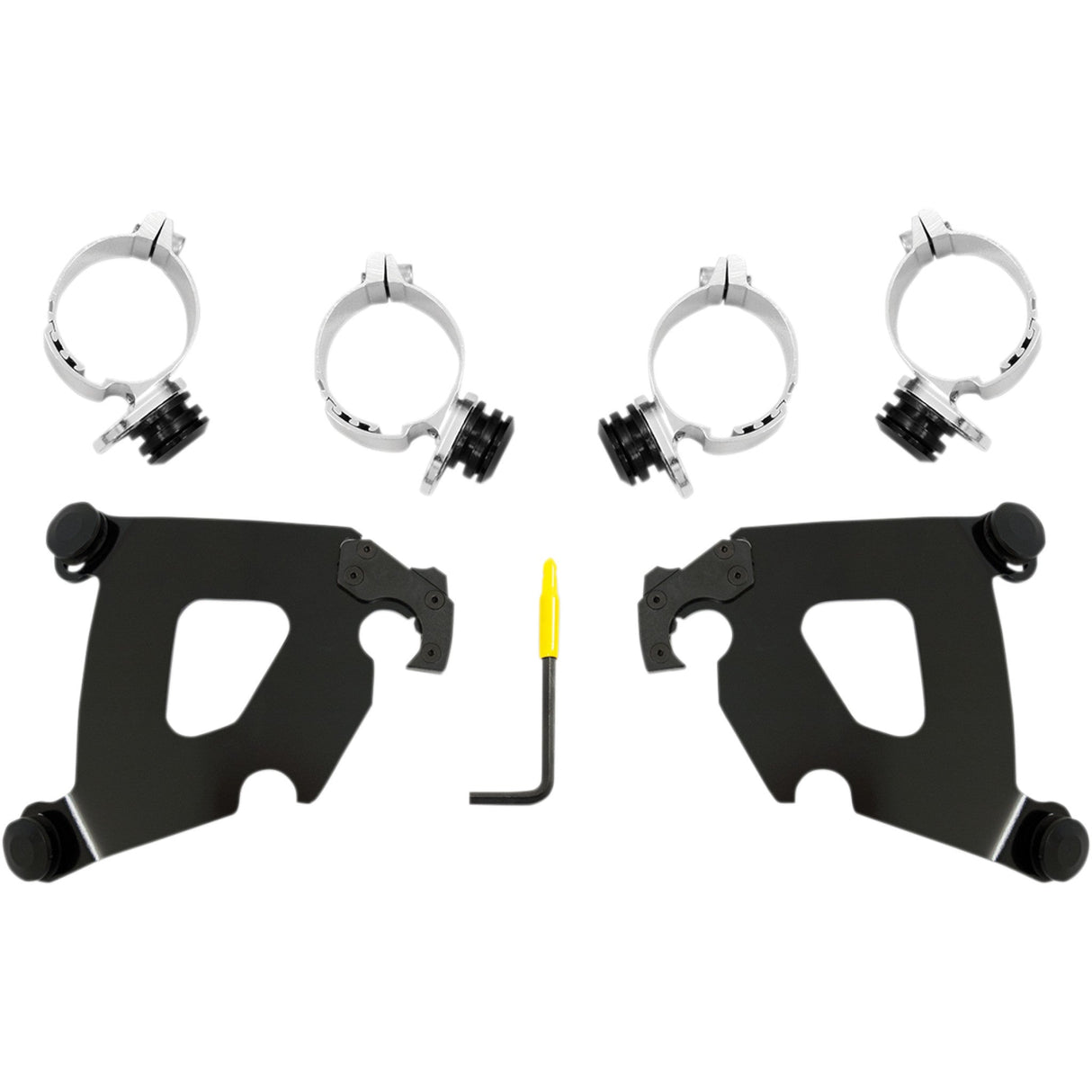Memphis Shades Trigger Lock Mounting Kit - MEB2034 For Harley Softail Low Rider 2018-2020