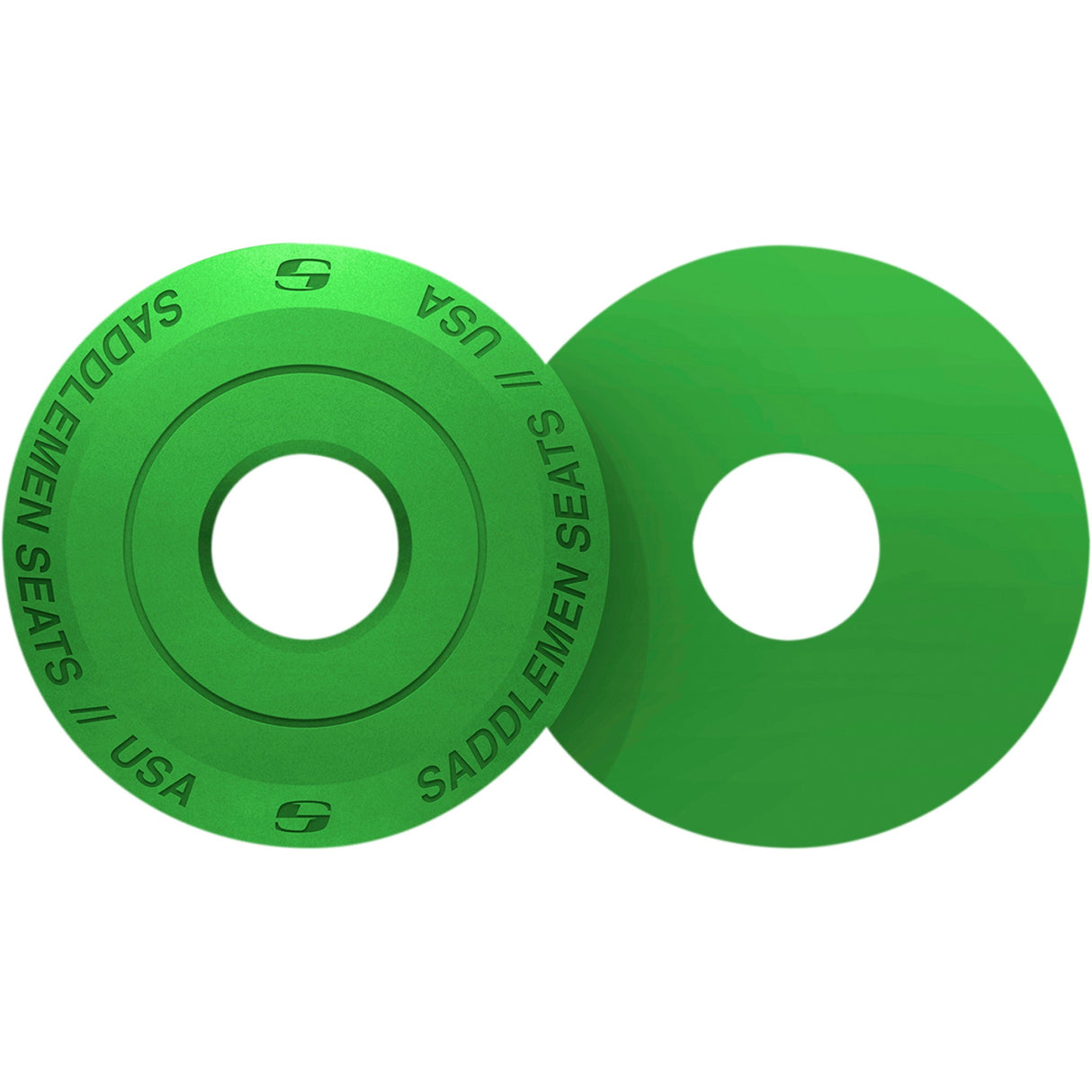 SADDLEMEN 0820-0133 14707BG Fender Seat Washer bright green