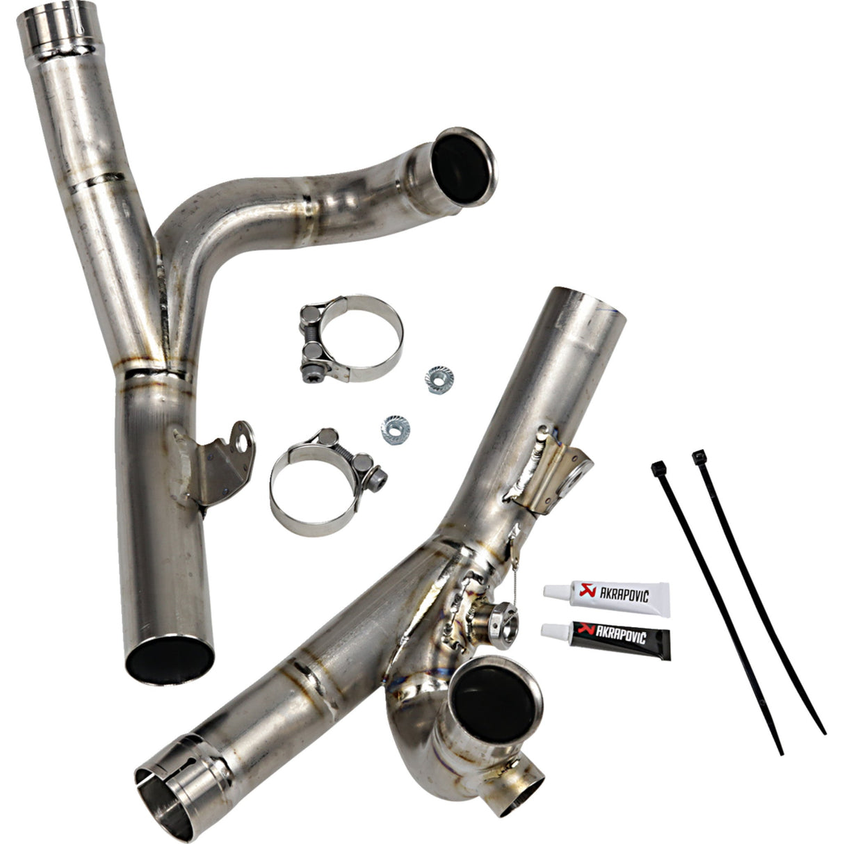 AKRAPOVIC 1812-0174 C-Y17SO1T/1 4-into-2-into-2 Titanium Collector 4-into-2-into-2 Collector - Titanium