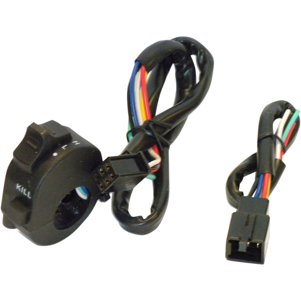 K&S TECHNOLOGIES 2106-0244 12-0050CN Universal Headlight with Kill Switch Headlight/Kill Switch - 6 Pin - 7/8" Handlebars