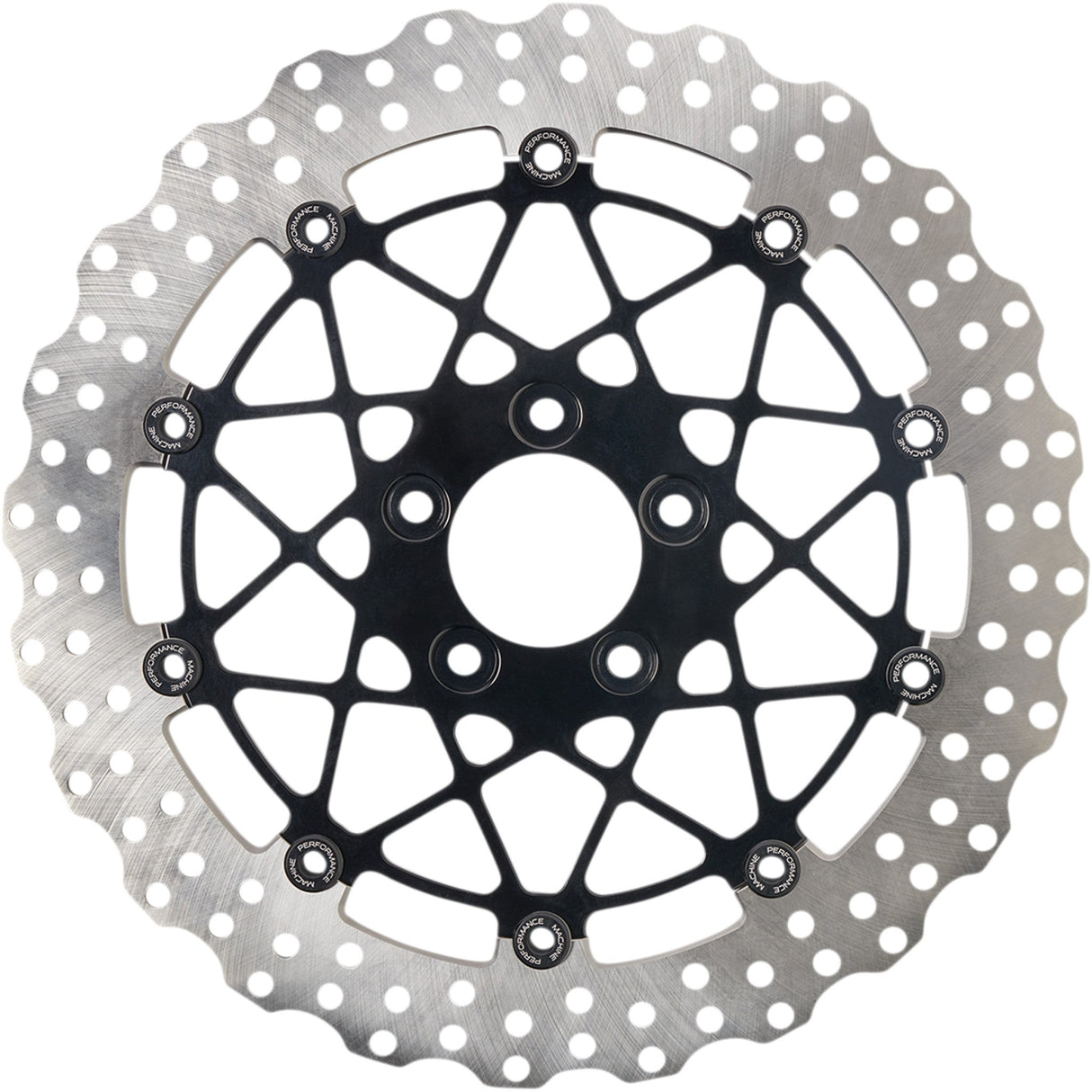 Performance Machine Brake Rotor - 0133-3060S-B For Harley Motorcycles 2006-2020