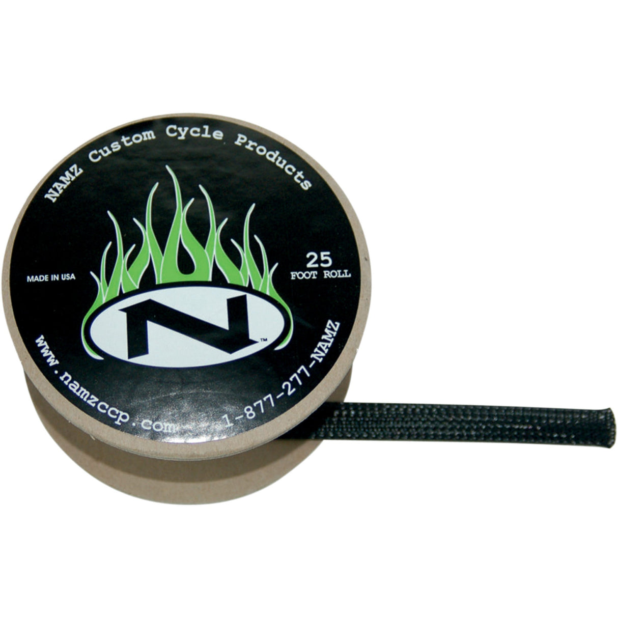 NAMZ 2120-0373 NBFS-2503 Universal Black Wire Cover Black Wire Cover 3/8" - 25FT - Universal
