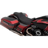 DRAG SPECIALTIES Extended Reach Predator III Seat - FL '08-'23