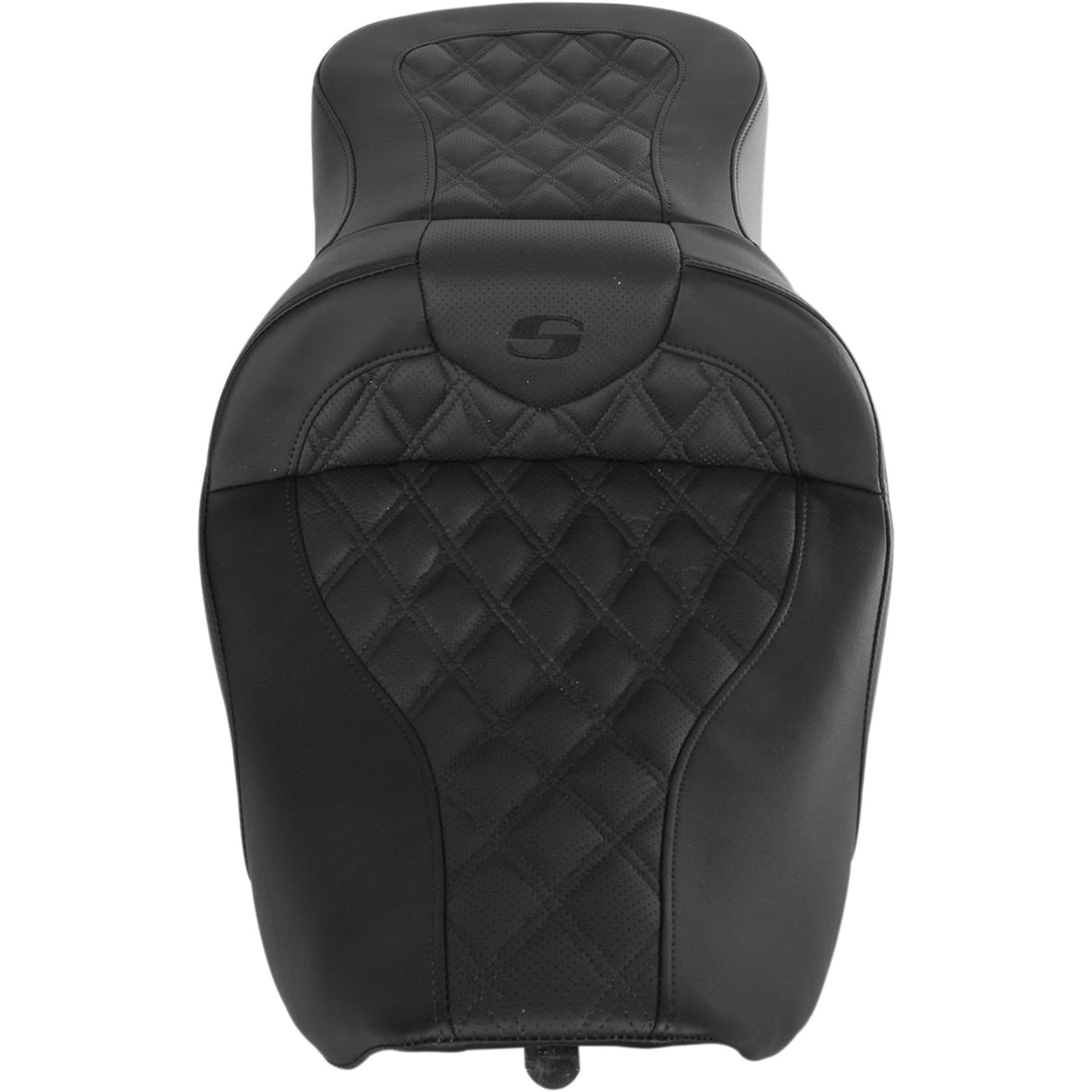 Saddlemen Roadsofa™ Seat Full Lattice Stitch Without Backrest - 897-06-182 For Harley Touring 1997-2007