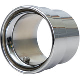 COBRA 1861-1233 PT-1023P Billet Exhaust Tips Tip - Straight End Cap