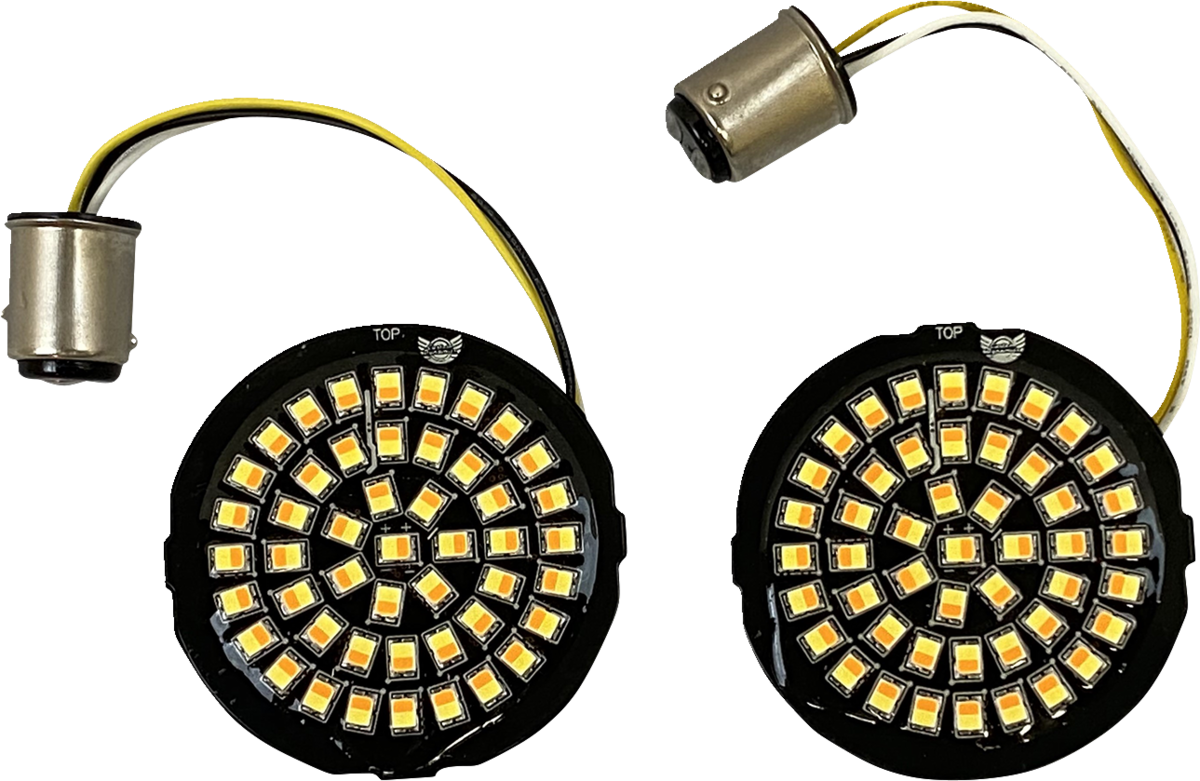 Genesis® 4 Amber/White LED Turn Signal Inserts