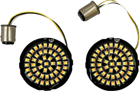 Genesis® 4 Amber/White LED Turn Signal Inserts