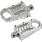 Biltwell Punisher Footpeg Polished Xl - 7006-303-01 For Harley 2008-2019