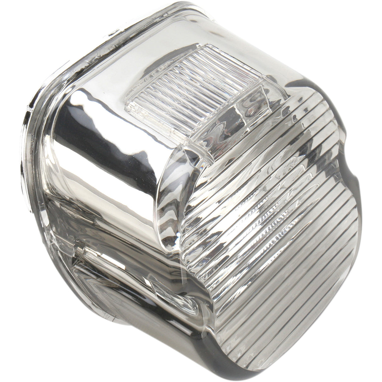 Drag Specialties Laydown Taillight Lens With Top Tag Window Smoke For Harley Motorcycles 1999-2004