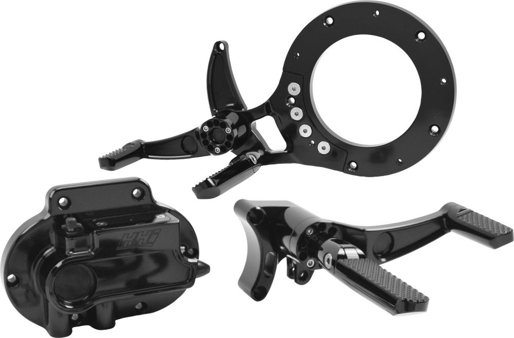 Hawg Halters Inc MID-Cntrl Kit CBL Clutch Black - MCK-FC21AS-FK For Harley Touring 2021-2023