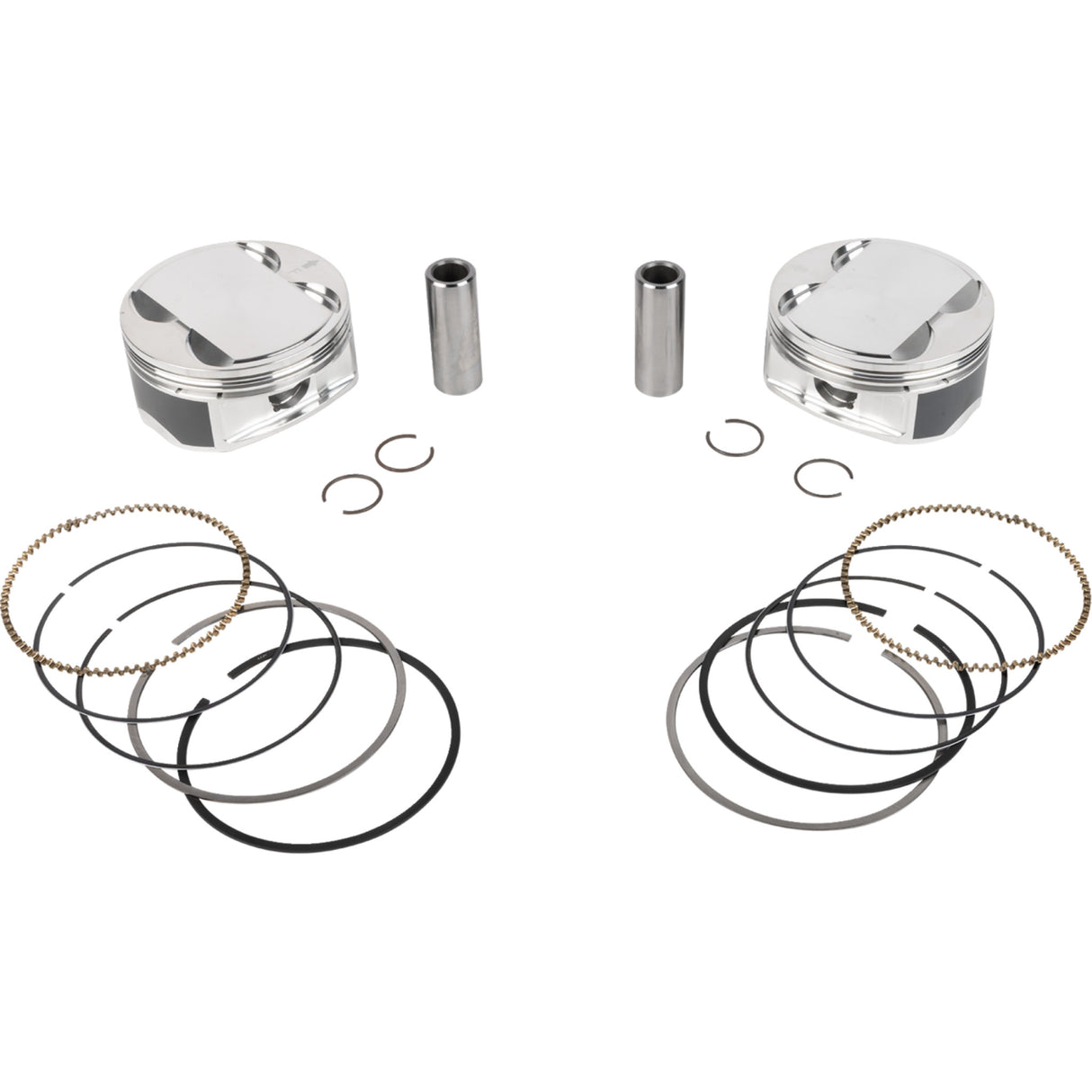JE Pistons Piston Kit 4.125" Bore 4.500" Stroke 11.5:1 CR 114" M8 - 398735 For Harley Motorcycles 2017-2025