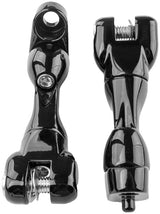Kuryakyn 10187 Adjustable Passenger Peg Mount 93 And Up Touring Gloss Black