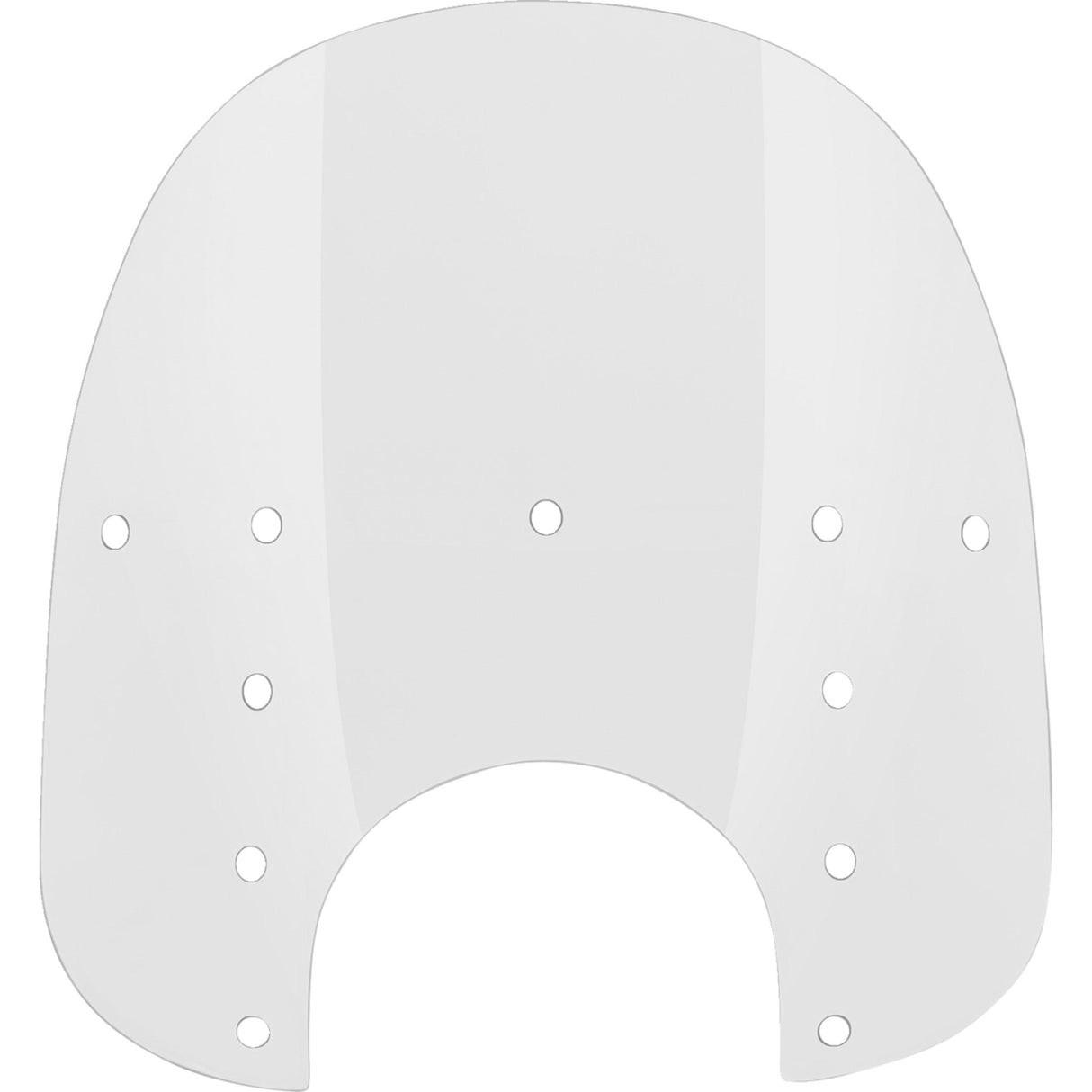 MEMPHIS SHADES MEP3620 MEP3620 Replacement Fats Windshield Plastic Fats Windshield - 17" - 9" Headlight Cutout - Clear