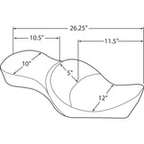 Drag Specialties Touring Seat For Harley Sportster 2010-2022