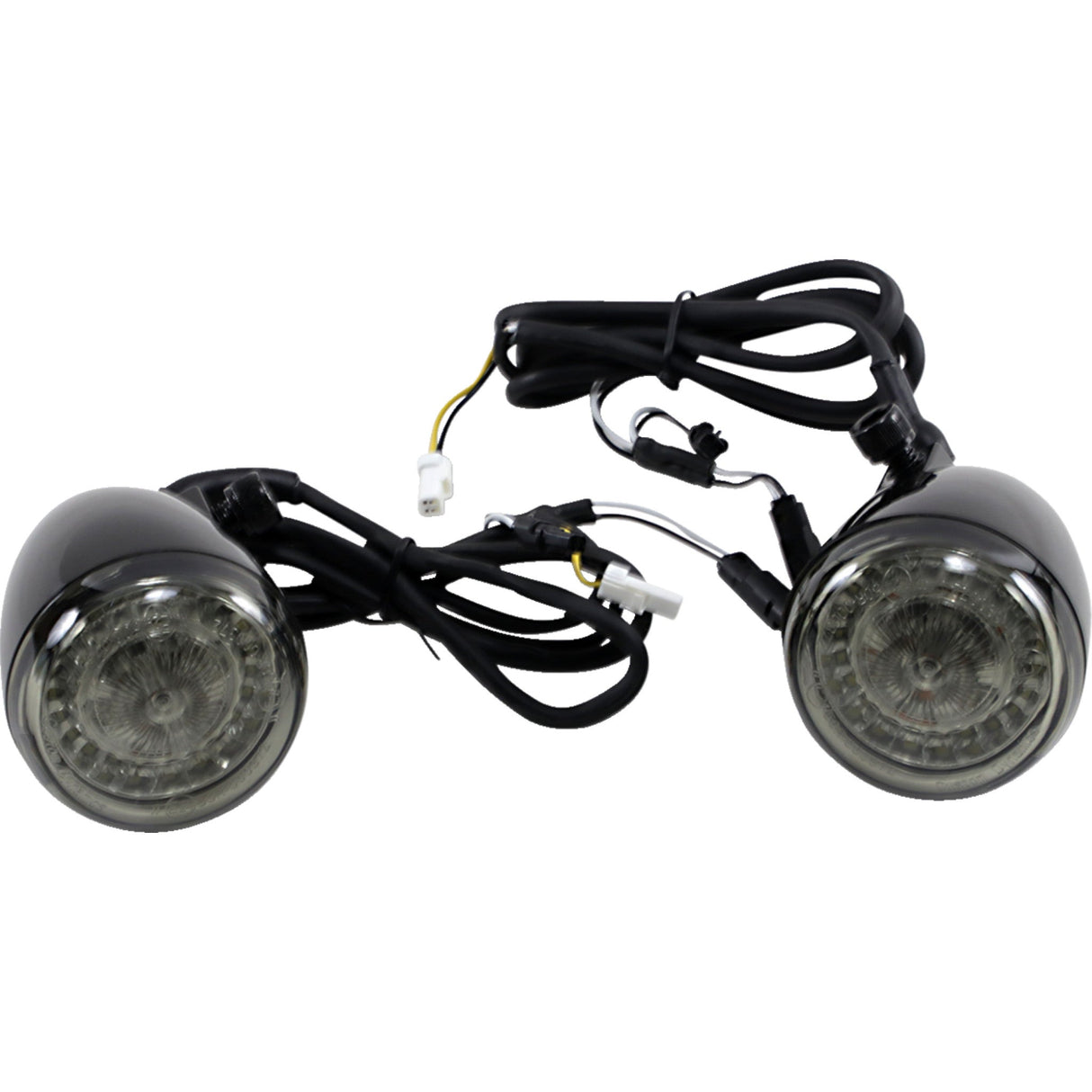 CUSTOM DYNAMICS 2020-1794 PB-IND-ECE-AW-B ProBEAM® Dynamic Ringz™ LED Front Turn Signals ProBEAM® Turn Signals - Gloss Black - ECE